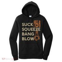 4 Stroke Cycle Suck Squeeze Bang Blow Piston Mechanic Gift Women's Hoodie thumb 0