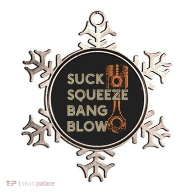 4 Stroke Cycle Suck Squeeze Bang Blow Piston Mechanic Gift Ornament