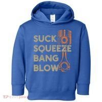 4 Stroke Cycle Suck Squeeze Bang Blow Piston Mechanic Gift Toddler Hoodie thumb 0