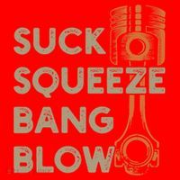 4 Stroke Cycle Suck Squeeze Bang Blow Piston Mechanic Gift Santa Hat thumb 1
