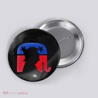 45 Squared Second Term Usa Vintage Button thumb 0