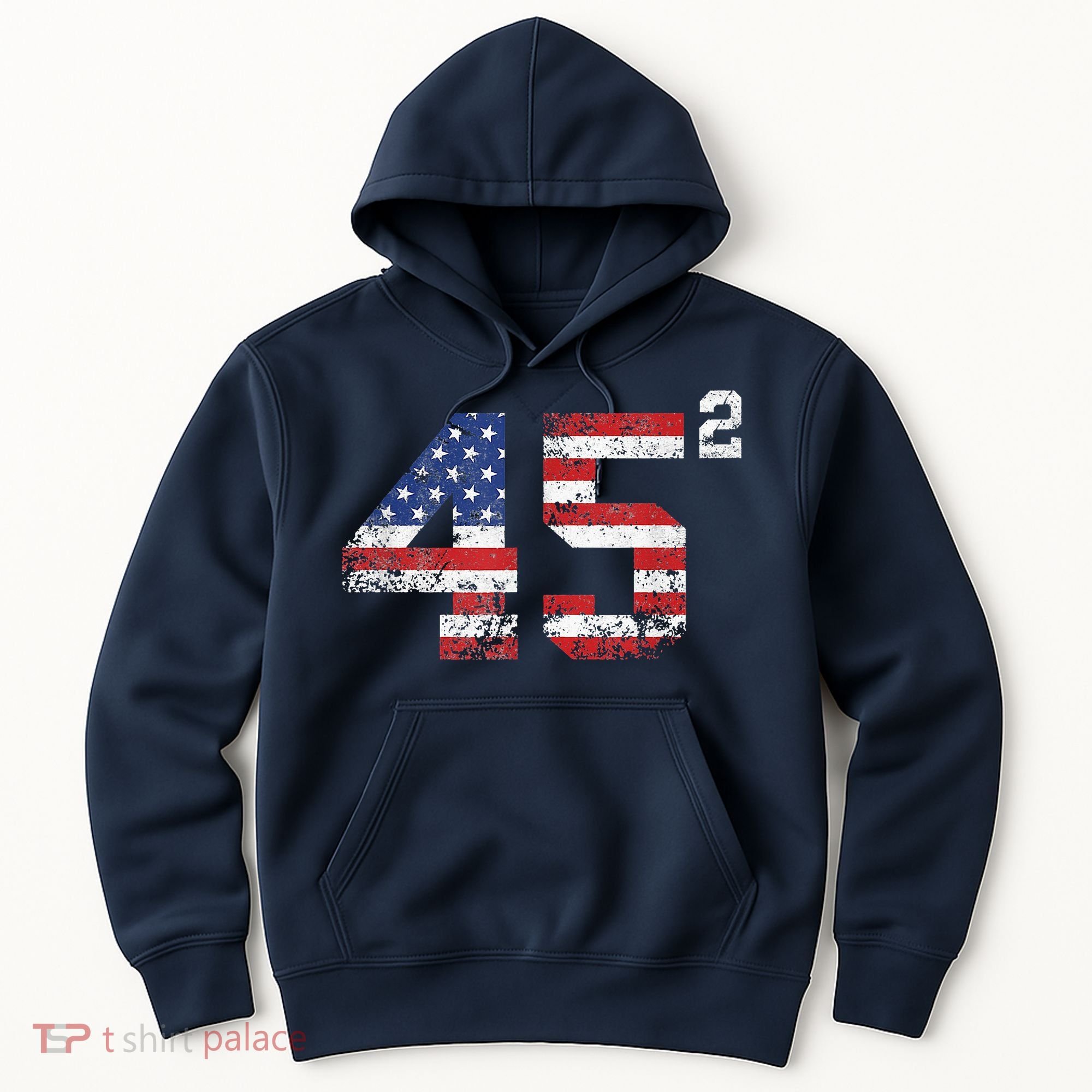 45 Squared Trump 2024 Hoodie