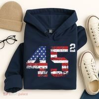 45 Squared Trump 2024 Hoodie thumb 4