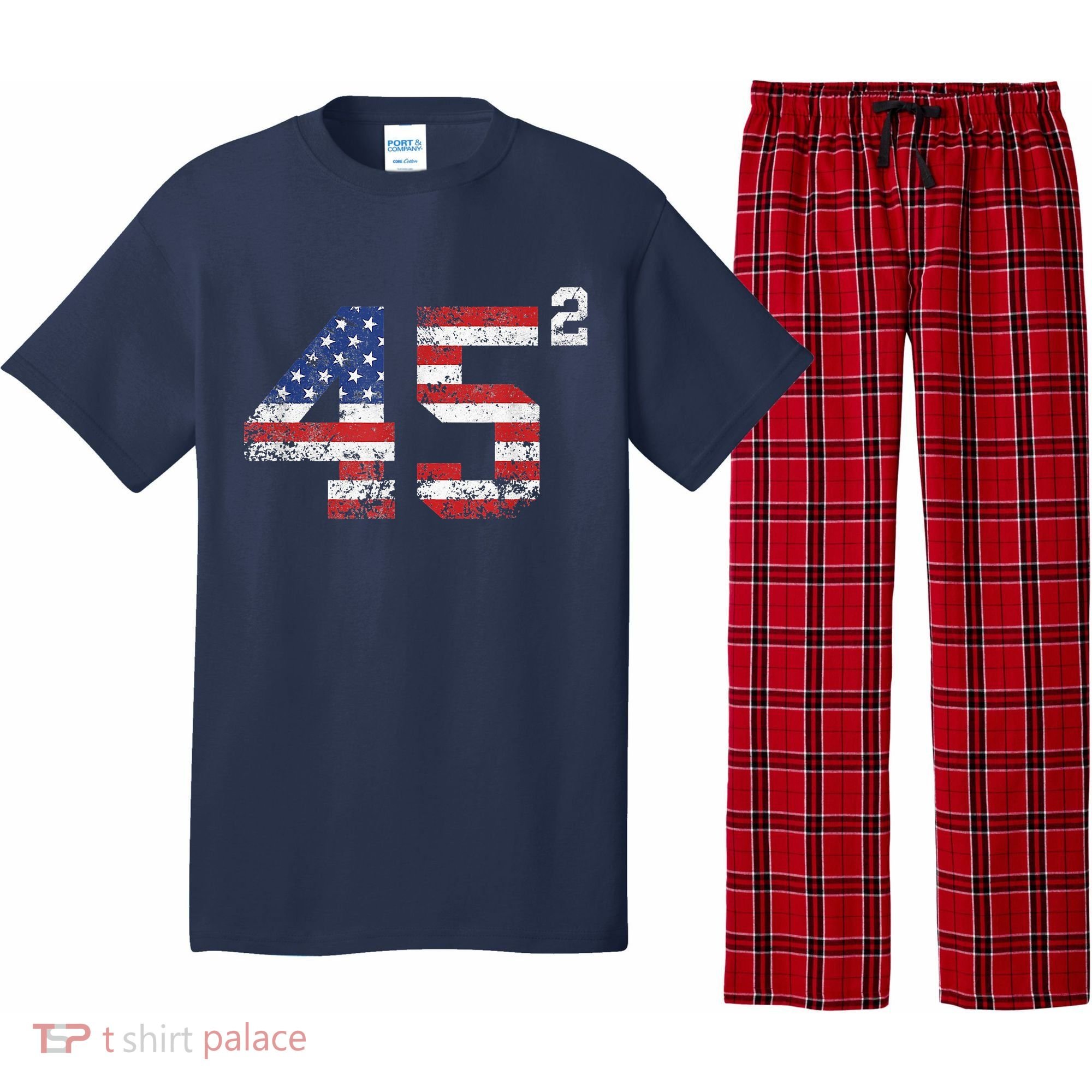 45 Squared Trump 2024 Pajama Set