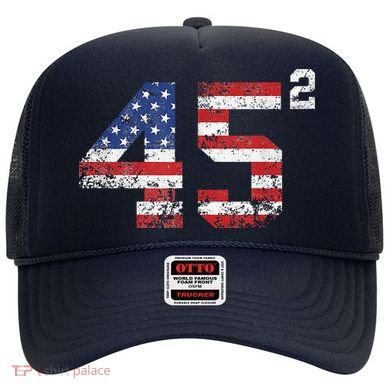 45 Squared Trump 2024 Hat