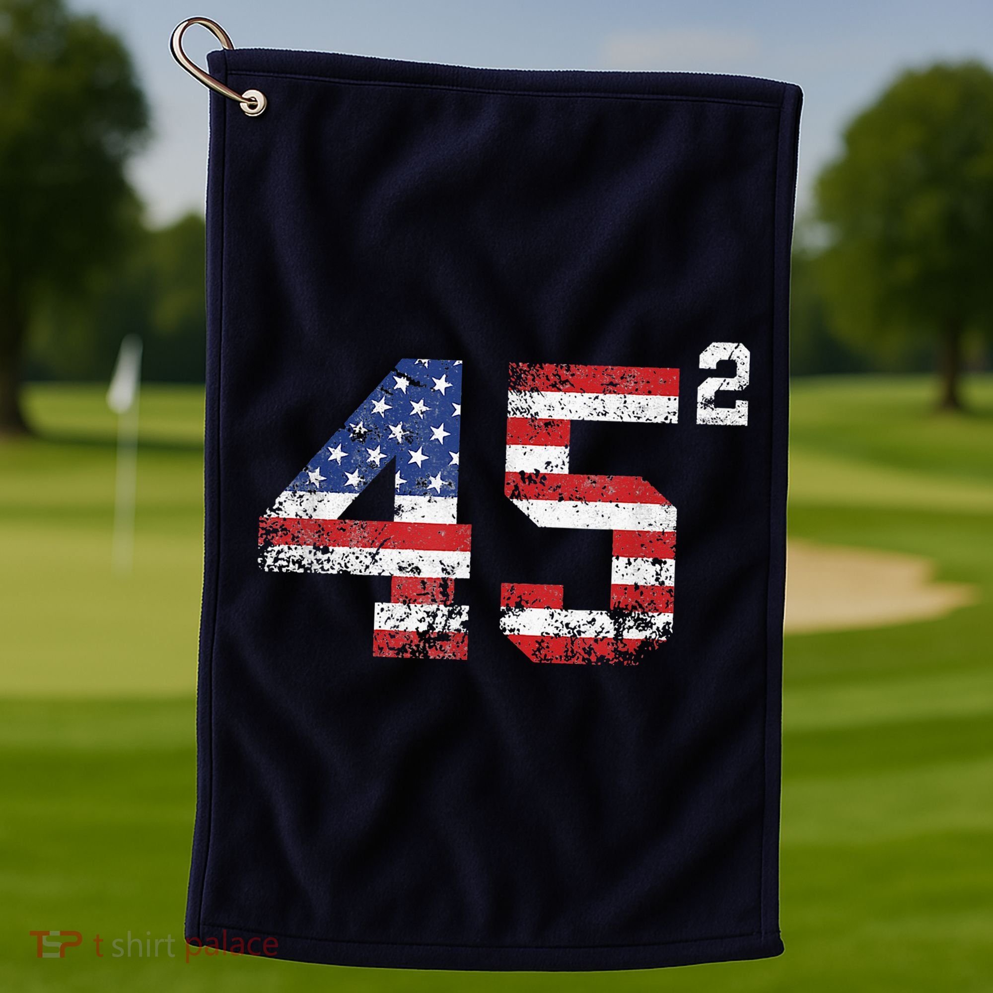 45 Squared Trump 2024 Golf Towel