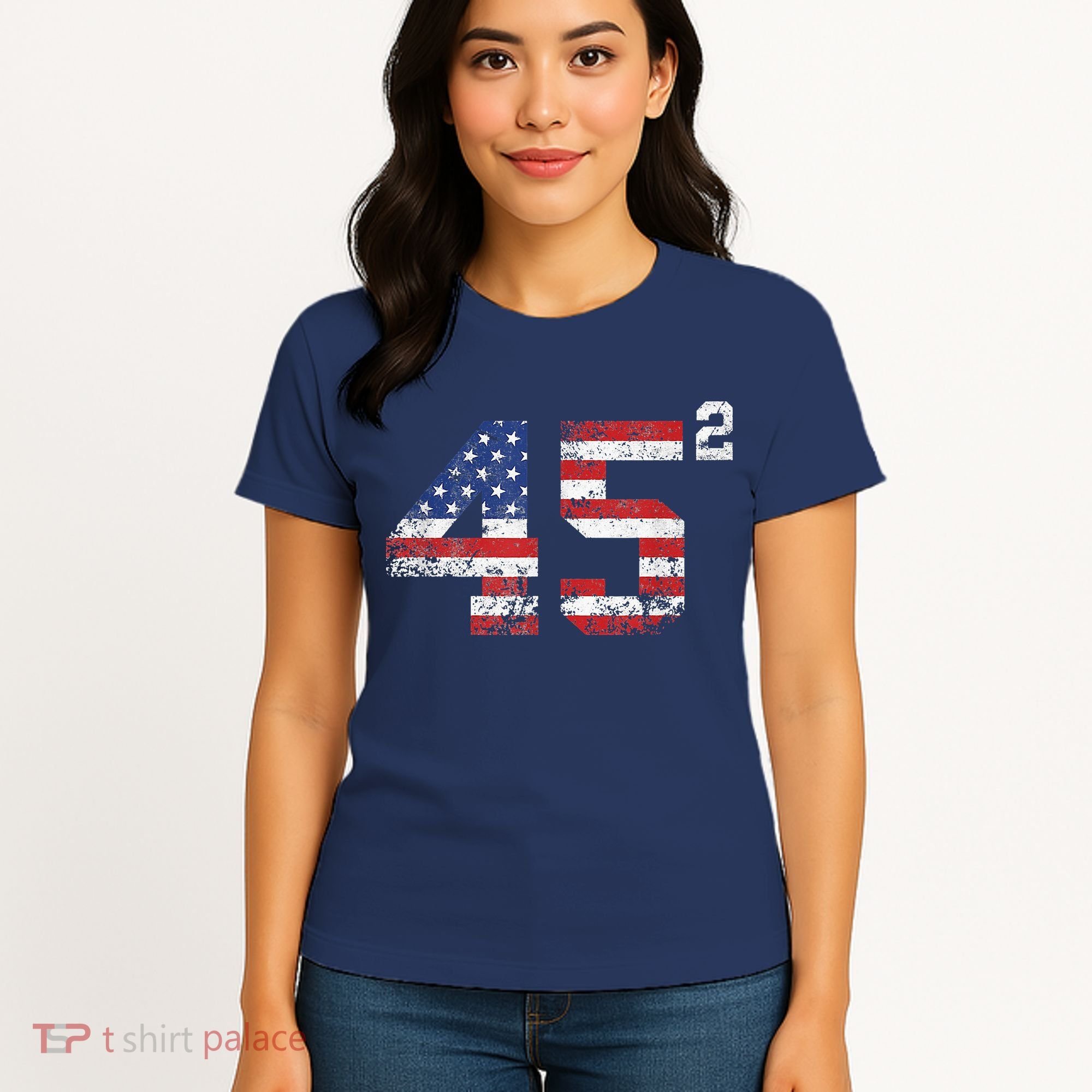 45 Squared Trump 2024 Women's T-Shirt