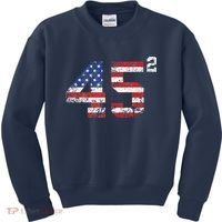 45 Squared Trump 2024 Kids Sweatshirt thumb 0