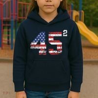 45 Squared Trump 2024 Kids Hoodie thumb 3