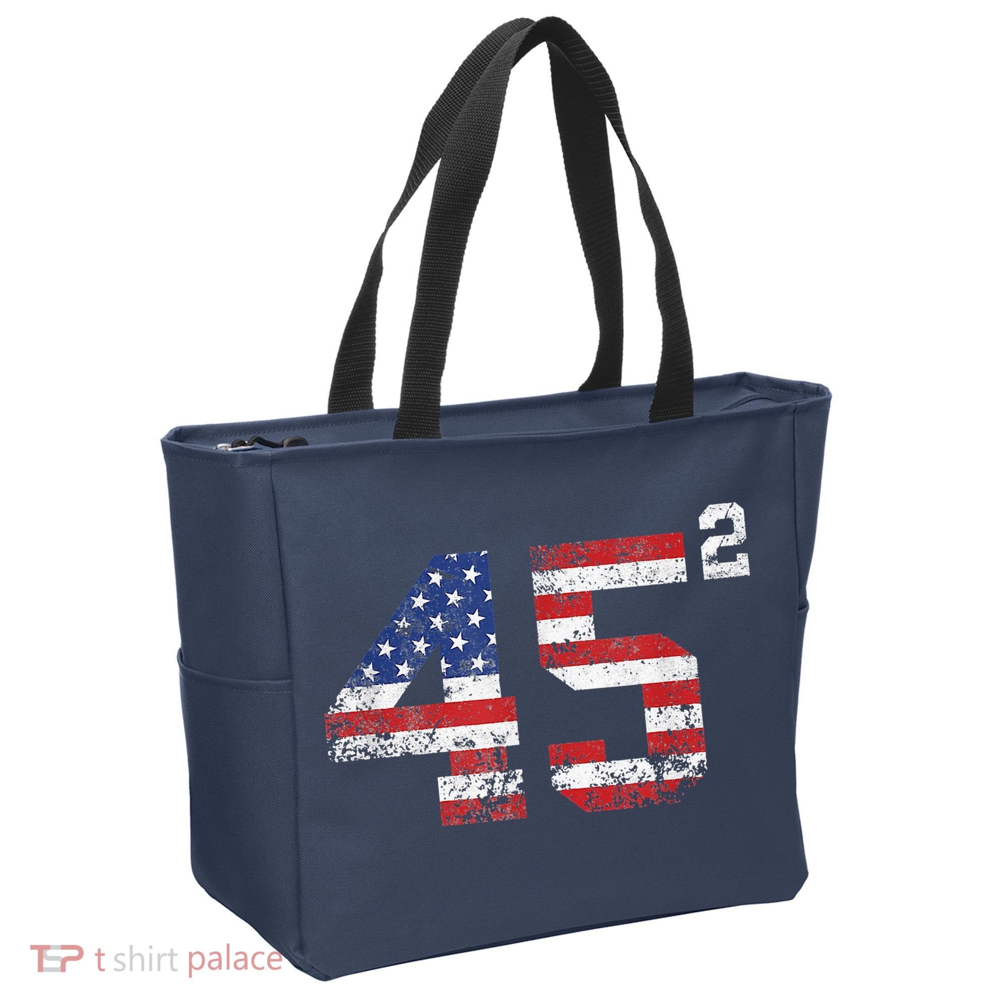 45 Squared Trump 2024 Tote Bag