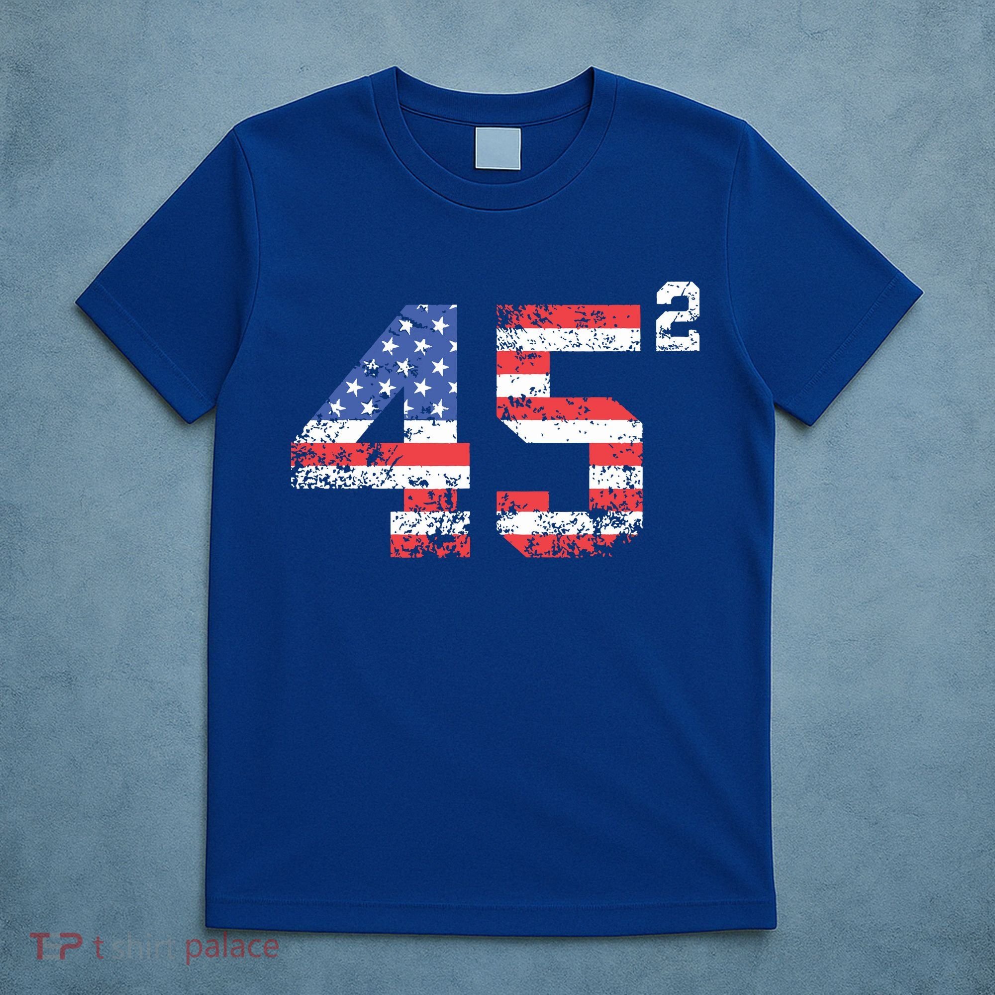 45 Squared Trump 2024 Second Term Usa Vintage T-Shirt