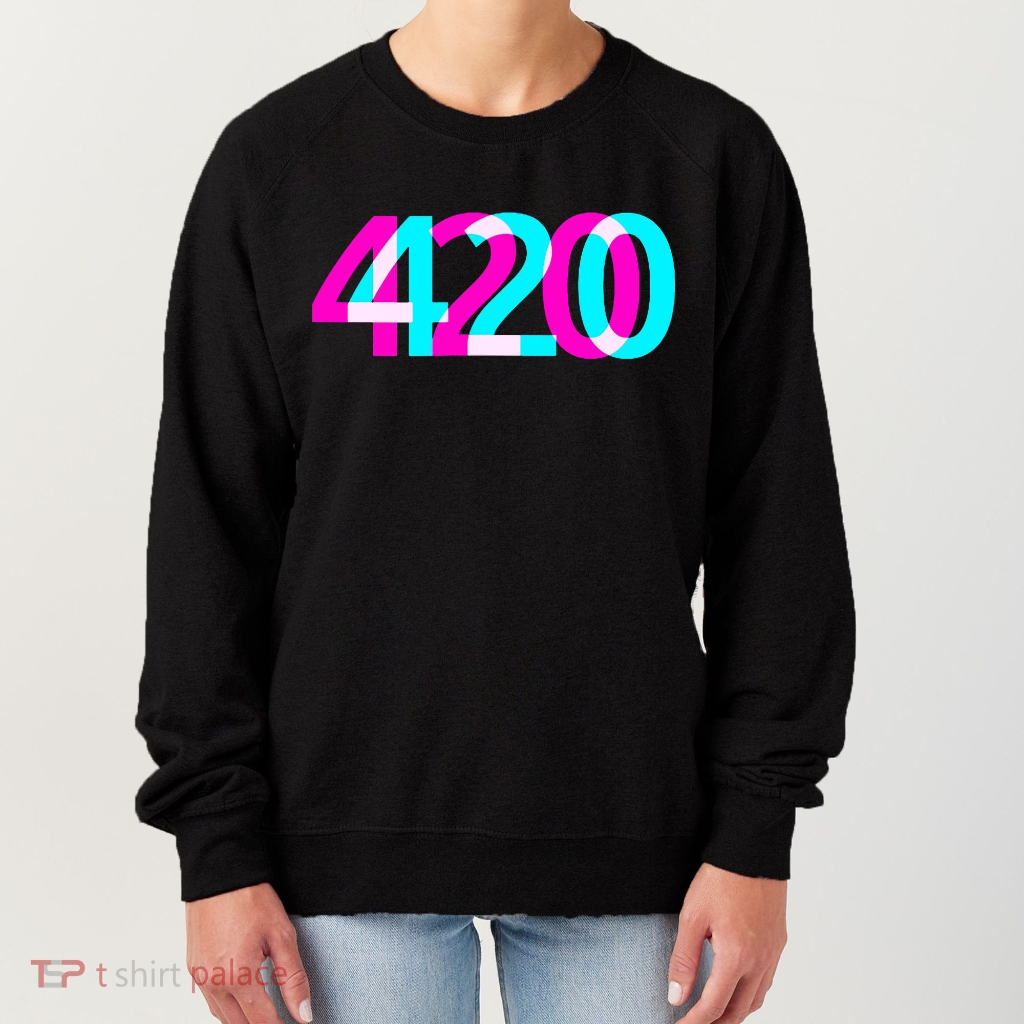 420 Stoner Weed Cannabis Marijuana Kush Joint Women's Sweatshirt