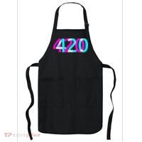 420 Stoner Weed Cannabis Marijuana Kush Joint Apron thumb 0