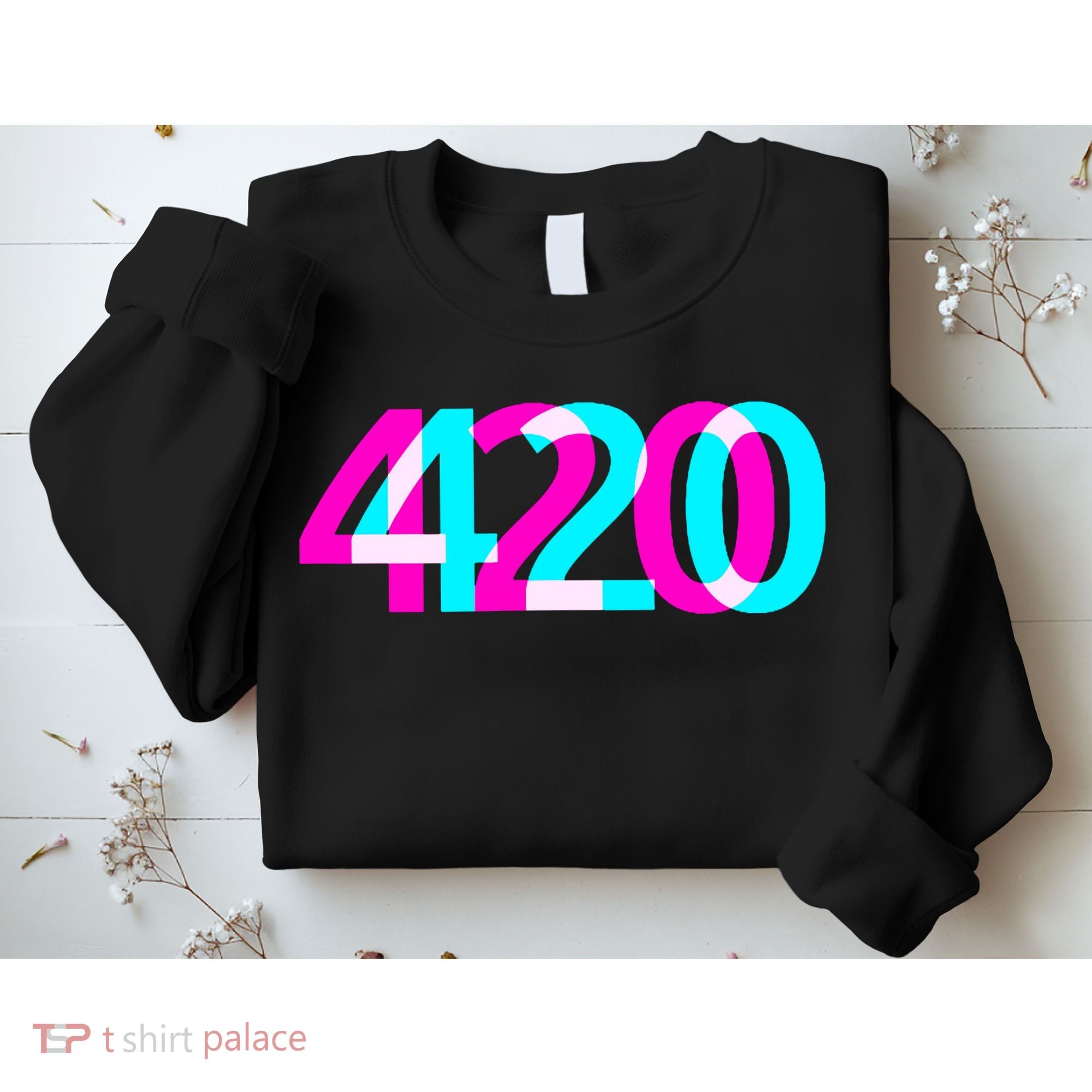 420 Stoner Weed Cannabis Marijuana Kush Joint Sweatshirt