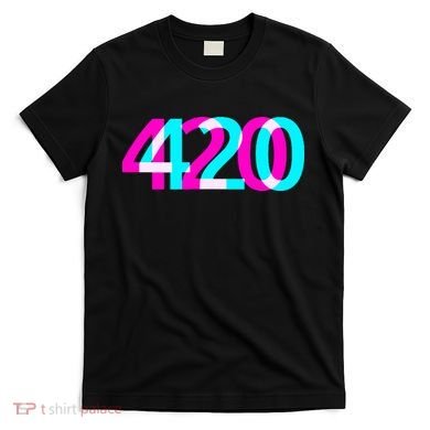 420 Stoner Weed Cannabis Marijuana Kush Joint T-Shirt