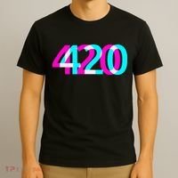 420 Stoner Weed Cannabis Marijuana Kush Joint T-Shirt thumb 3