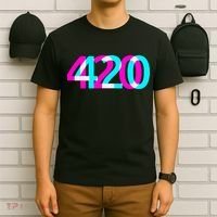 420 Stoner Weed Cannabis Marijuana Kush Joint T-Shirt thumb 6