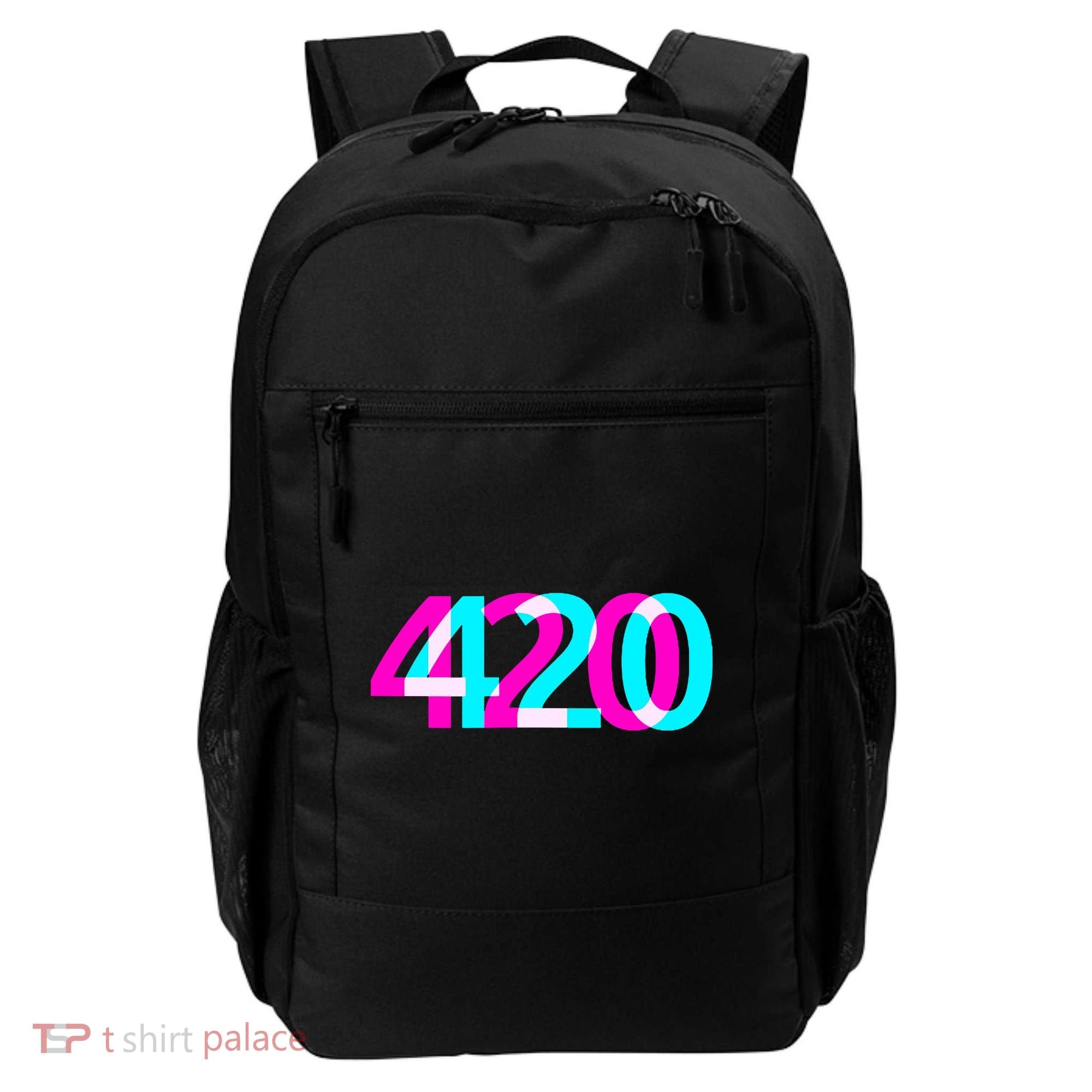 420 Stoner Weed Cannabis Marijuana Kush Joint Backpack