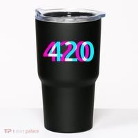 420 Stoner Weed Cannabis Marijuana Kush Joint Tumbler thumb 0