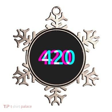 420 Stoner Weed Cannabis Marijuana Kush Joint Ornament