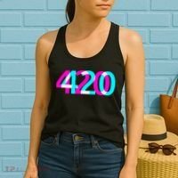 420 Stoner Weed Cannabis Marijuana Kush Joint Women's Tank Top thumb 2