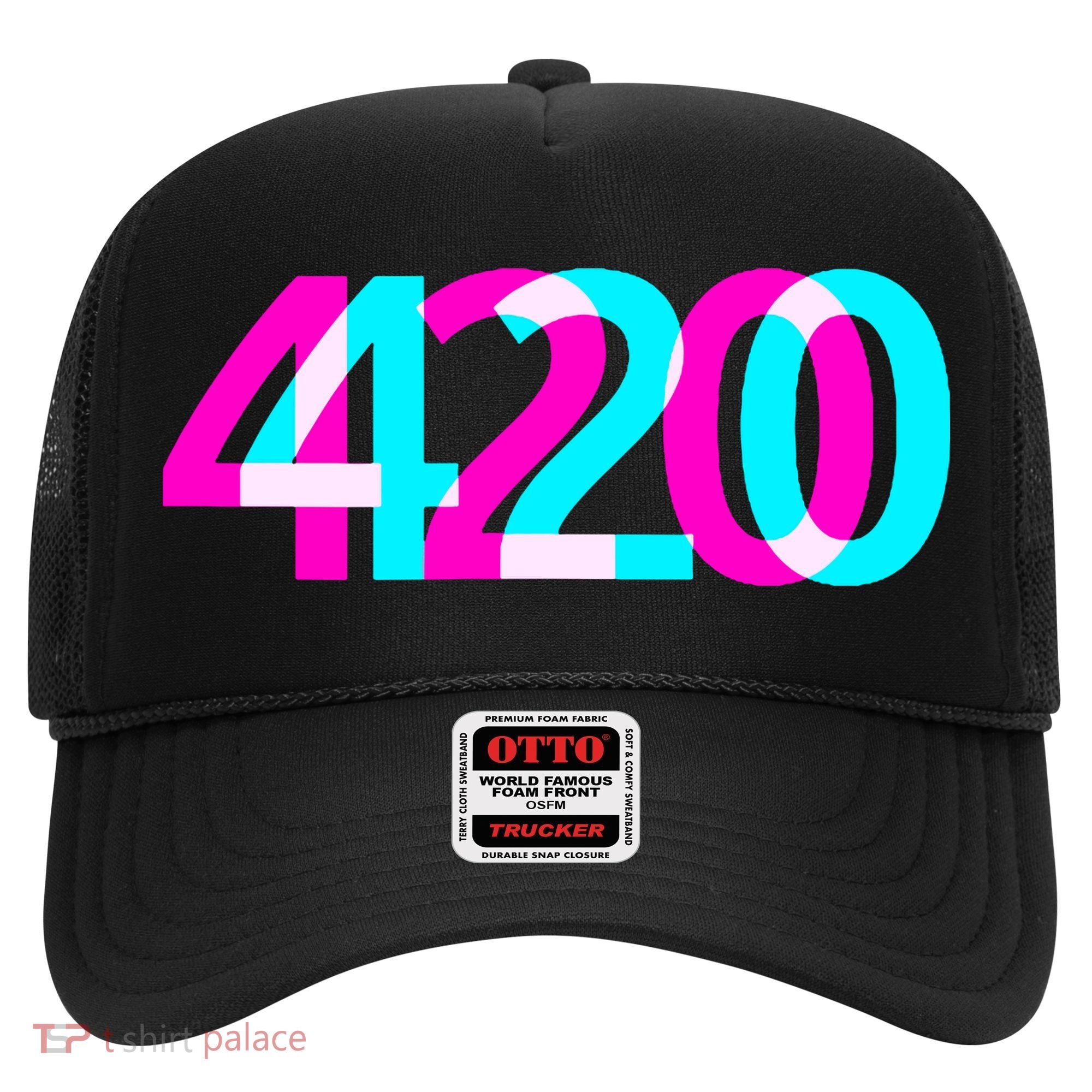 420 Stoner Weed Cannabis Marijuana Kush Joint Hat