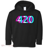 420 Stoner Weed Cannabis Marijuana Kush Joint Toddler Hoodie thumb 0