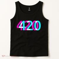420 Stoner Weed Cannabis Marijuana Kush Joint Tank Top thumb 2
