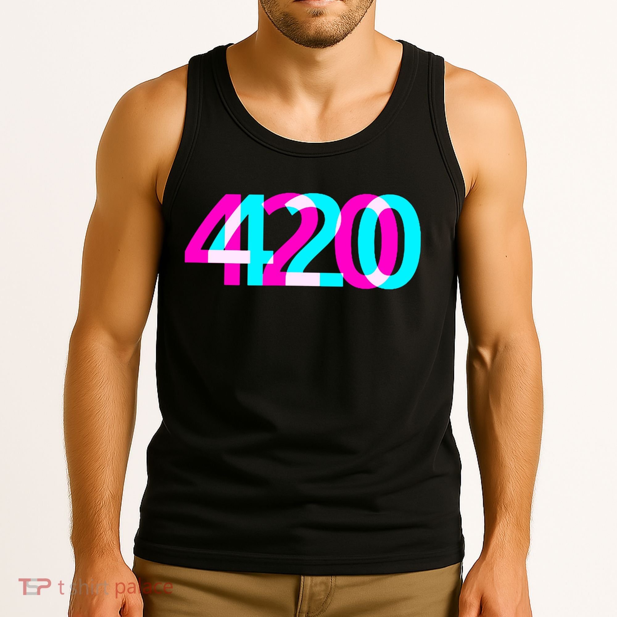420 Stoner Weed Cannabis Marijuana Kush Joint Tank Top