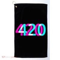 420 Stoner Weed Cannabis Marijuana Kush Joint Golf Towel thumb 0