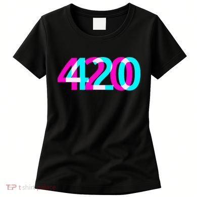 420 Stoner Weed Cannabis Marijuana Kush Joint Women's T-Shirt