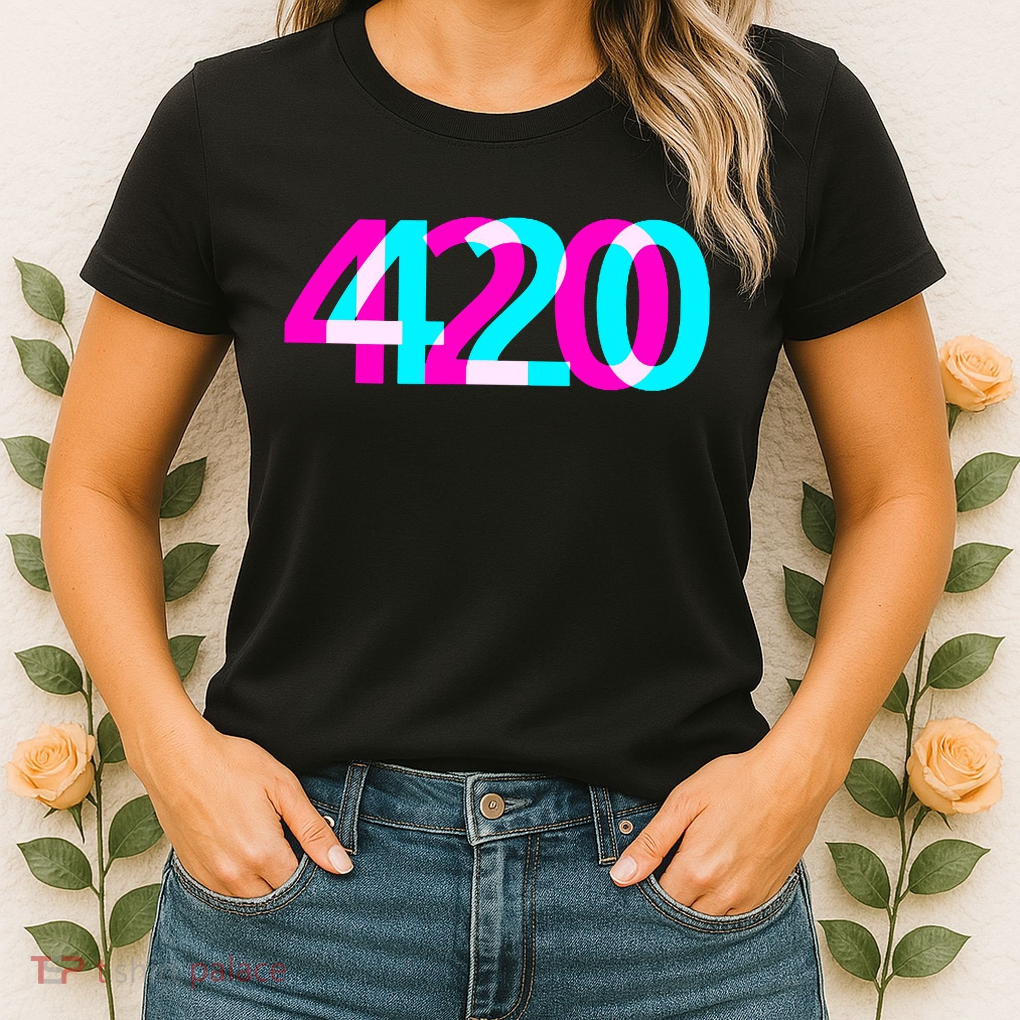 420 Stoner Weed Cannabis Marijuana Kush Joint Women's T-Shirt