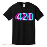 420 Stoner Weed Cannabis Marijuana Kush Joint Kids T-Shirt thumb 0