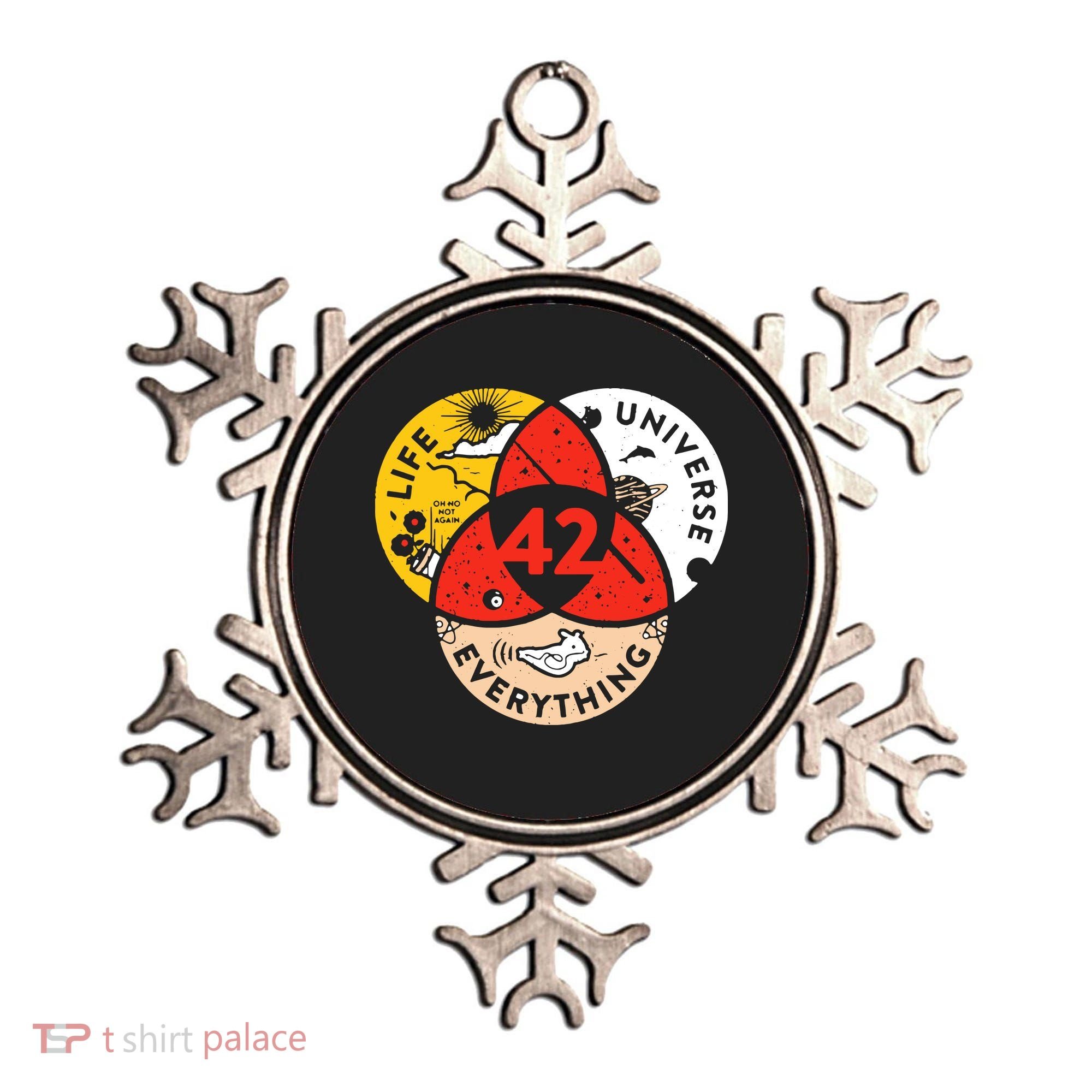 42 The Answer To Life The Universe And Everything Ornament