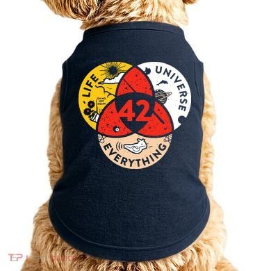 42 The Answer To Life The Universe And Everything Doggie Tank