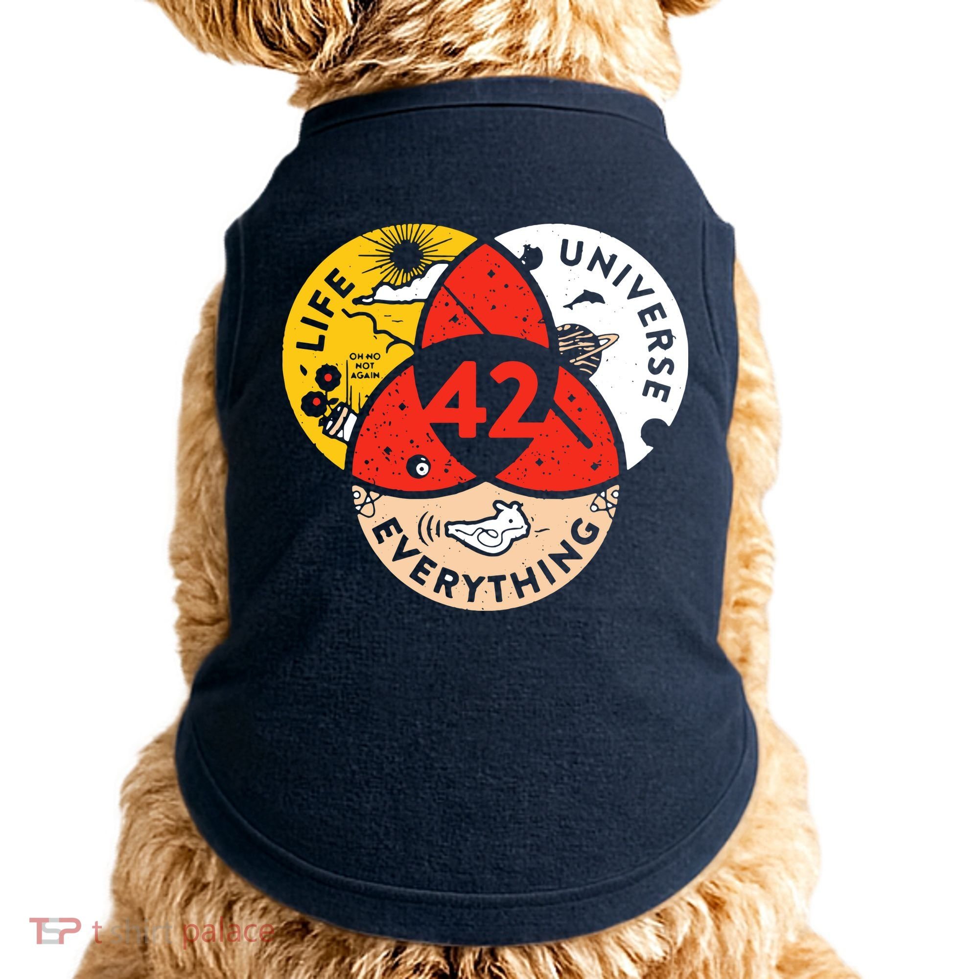 42 The Answer To Life The Universe And Everything Doggie Tank