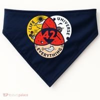 42 The Answer To Life The Universe And Everything USA-Made Doggie Bandana thumb 0