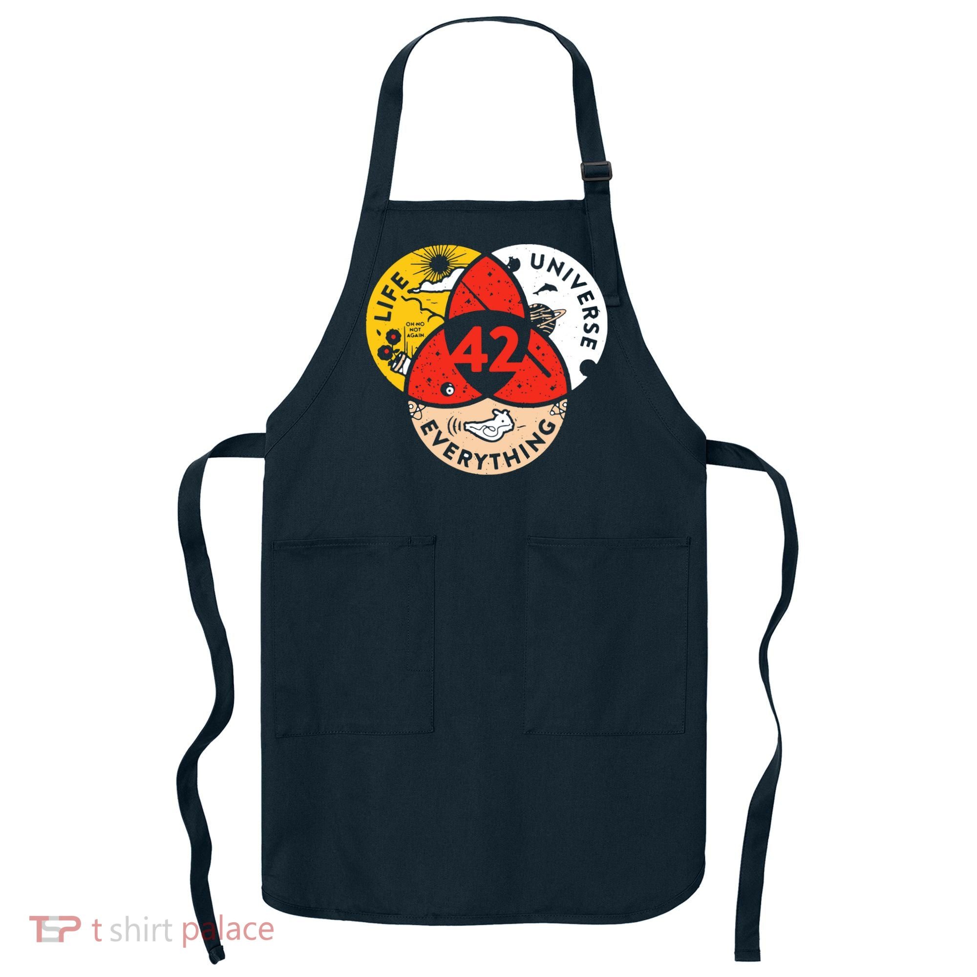 42 The Answer To Life The Universe And Everything Apron