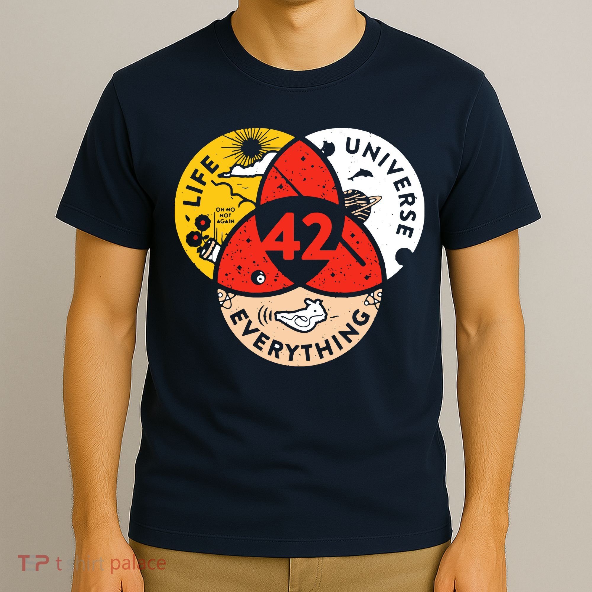 42 The Answer To Life The Universe And Everything T-Shirt
