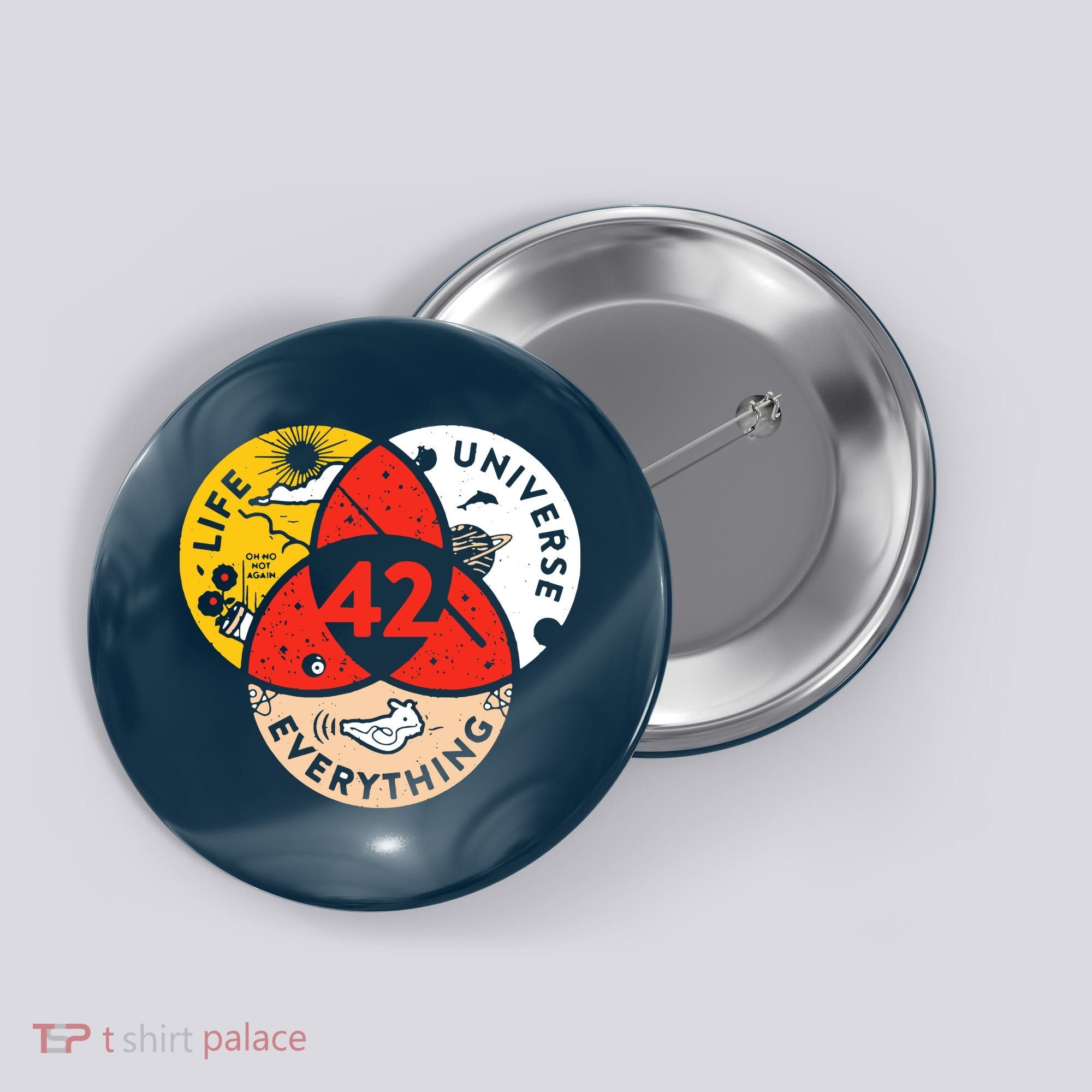 42 The Answer To Life The Universe And Everything Button
