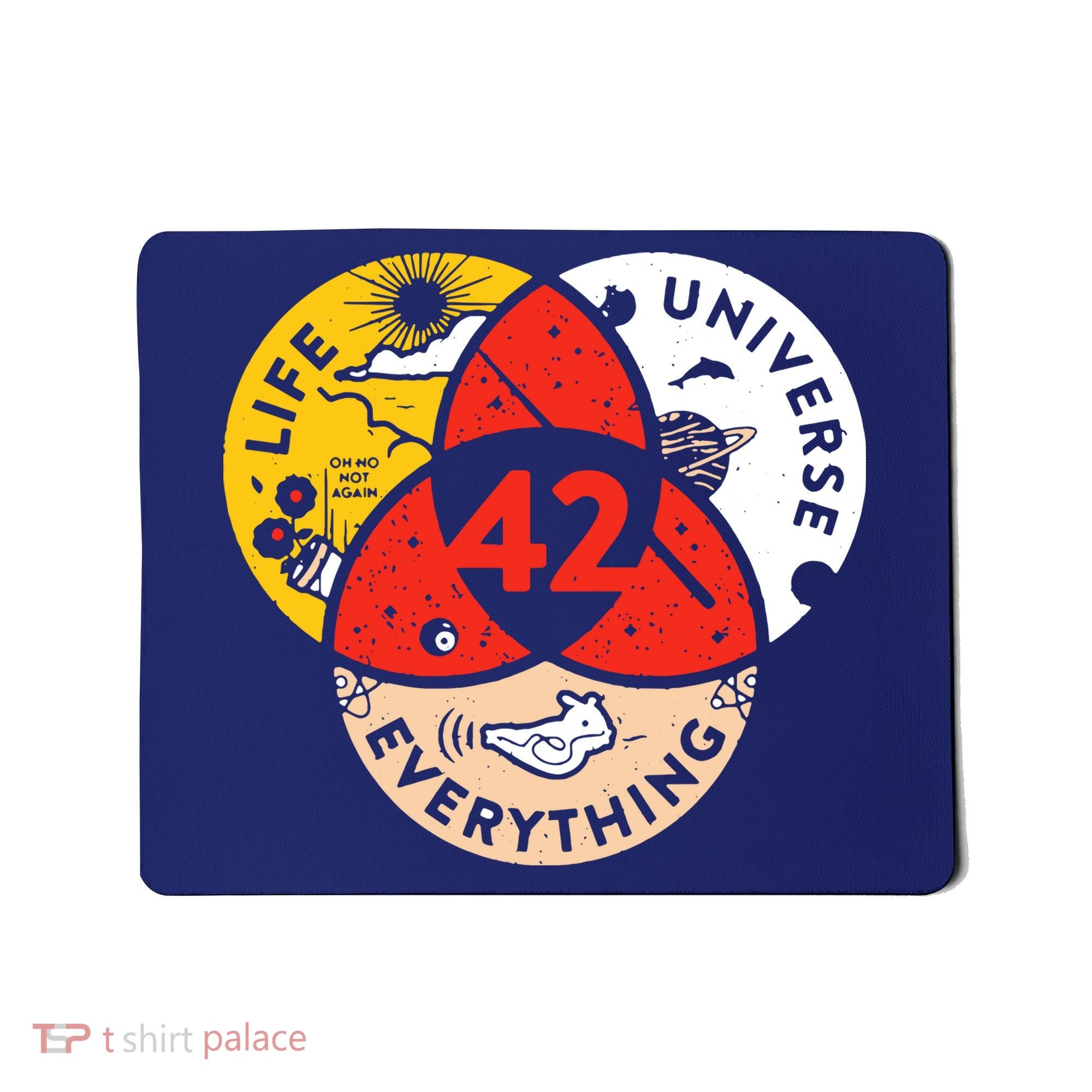 42 The Answer To Life The Universe And Everything Mousepad