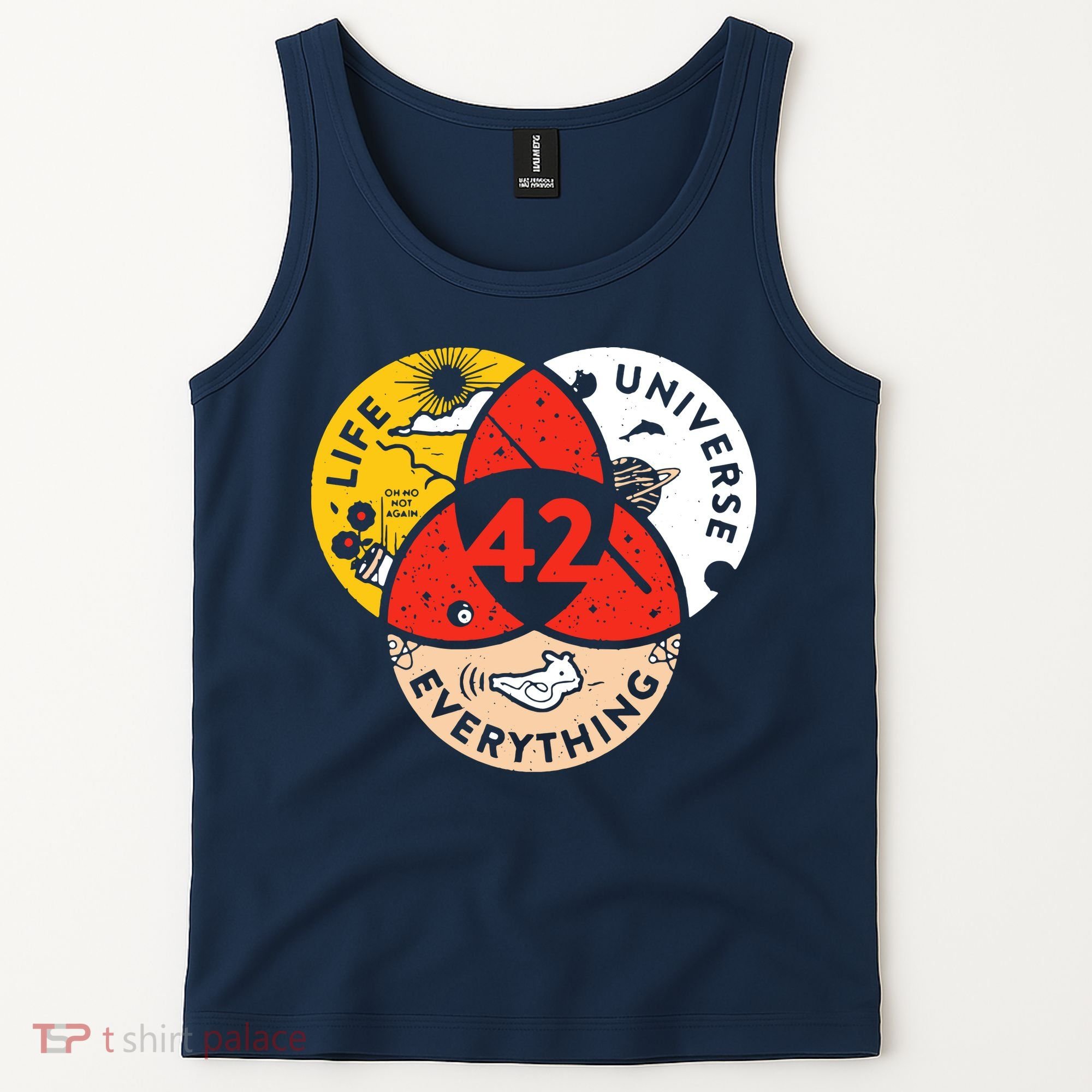 42 The Answer To Life The Universe And Everything Tank Top