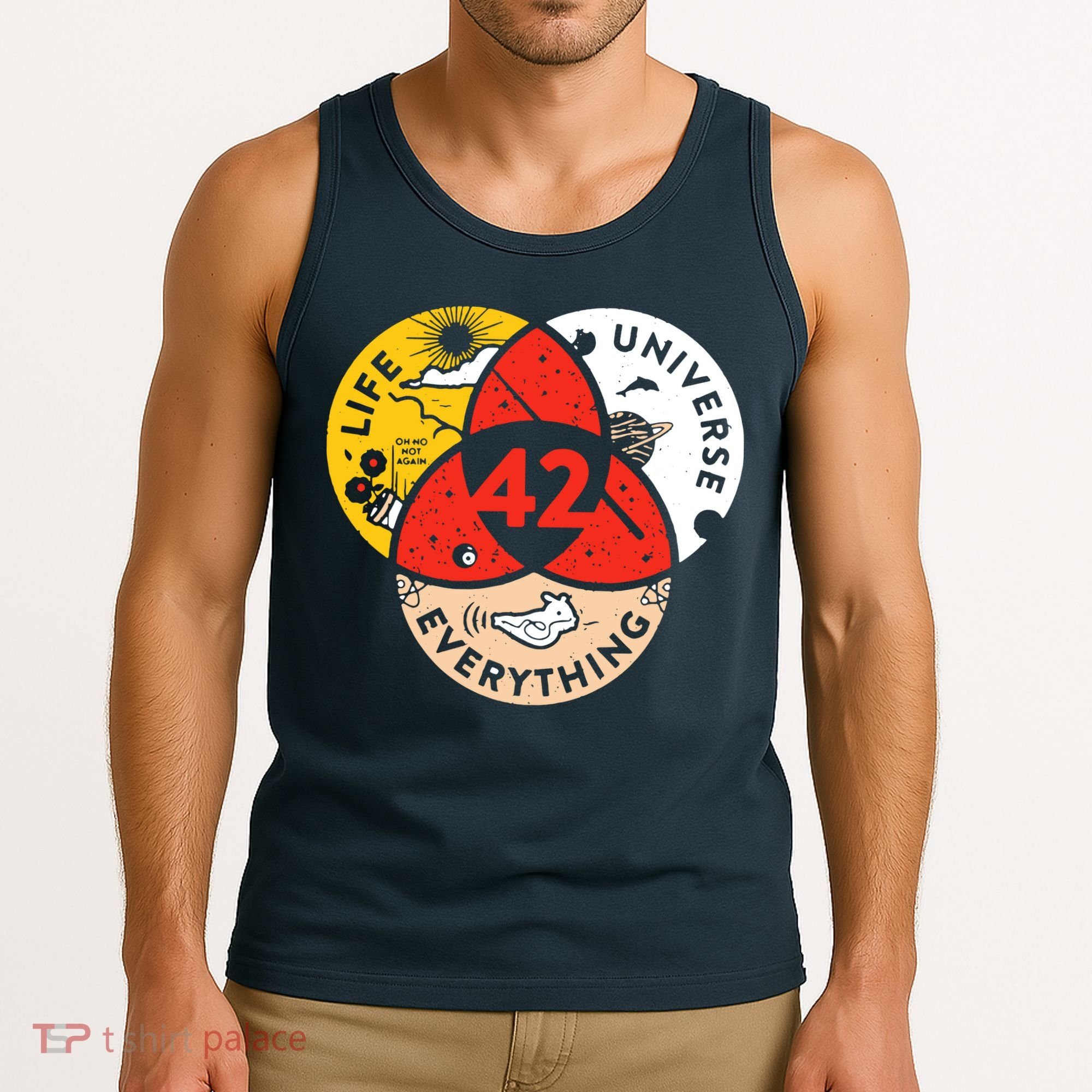 42 The Answer To Life The Universe And Everything Tank Top