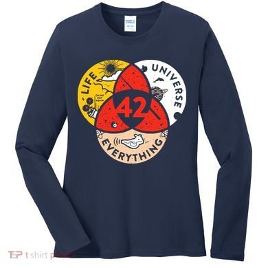 42 The Answer To Life The Universe And Everything Women's Long Sleeve Shirt