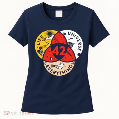 42 The Answer To Life The Universe And Everything Women's T-Shirt