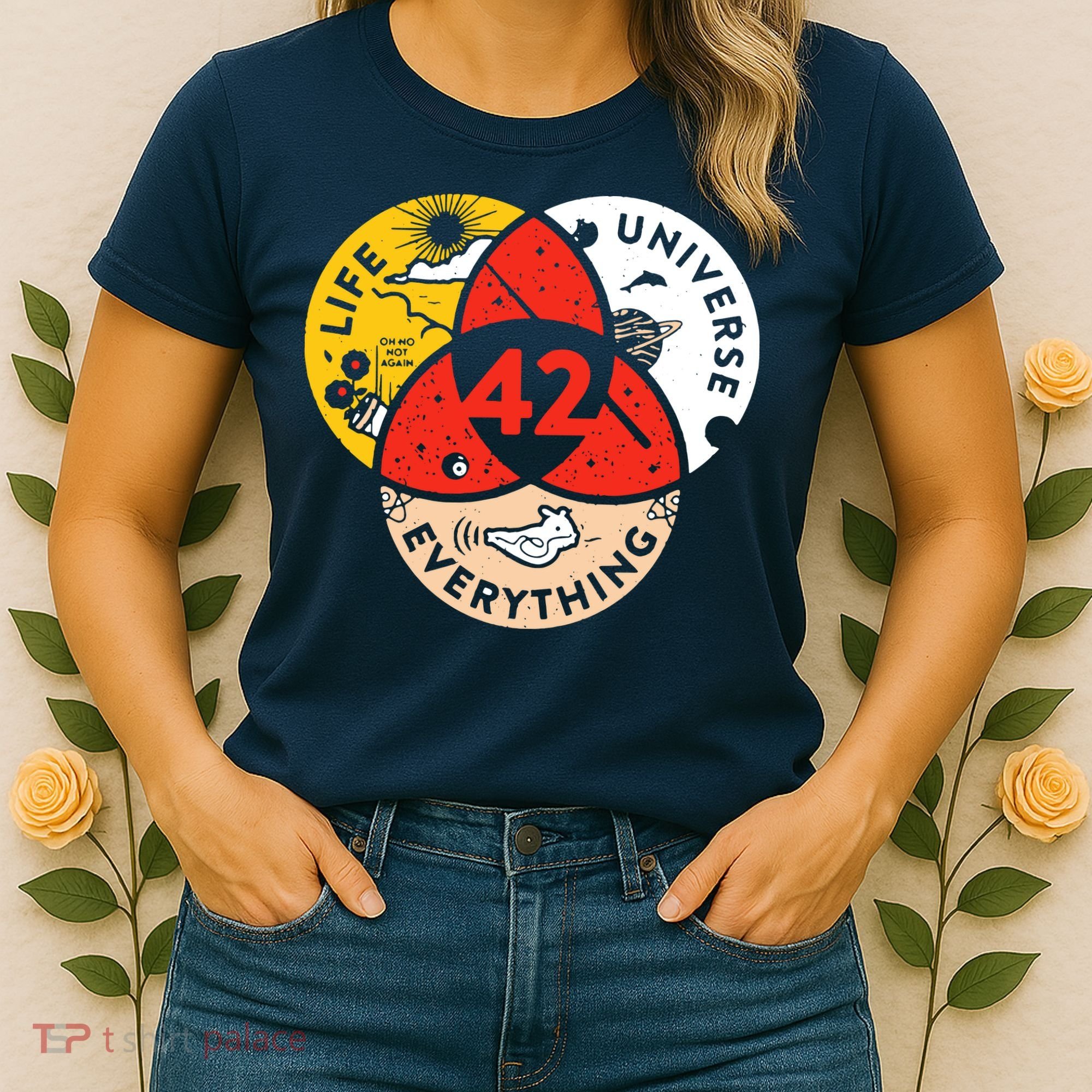 42 The Answer To Life The Universe And Everything Women's T-Shirt