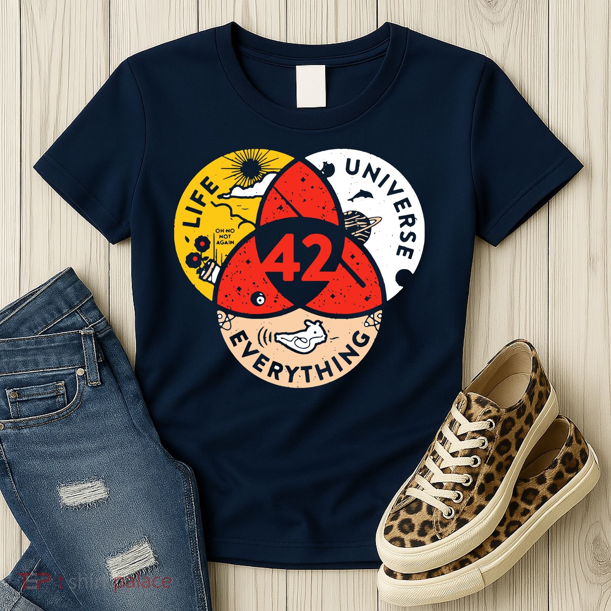 42 The Answer To Life The Universe And Everything Women's T-Shirt