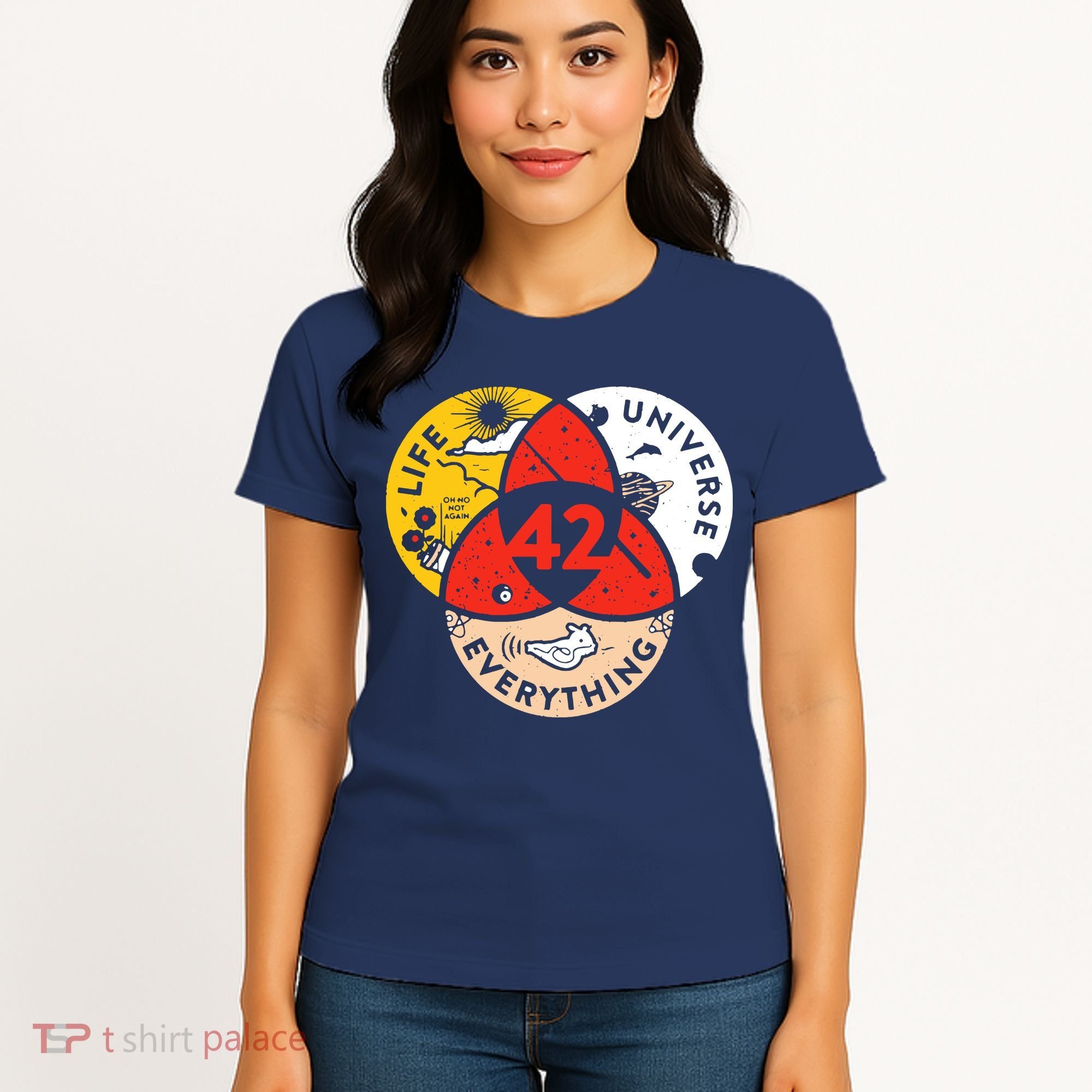 42 The Answer To Life The Universe And Everything Women's T-Shirt