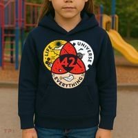 42 The Answer To Life The Universe And Everything Kids Hoodie thumb 3