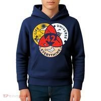42 The Answer To Life The Universe And Everything Kids Hoodie thumb 4